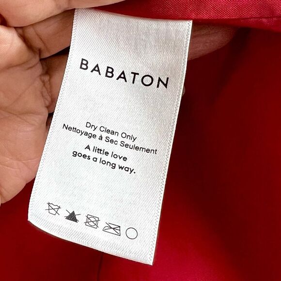 Aritzia Babaton Red Demy Oversized Blazer - Picture 9 of 13